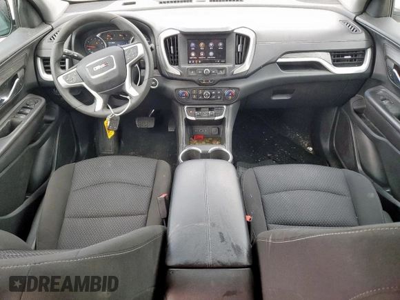 2022 GMC Terrain SLE with VIN 3GKALMEVXNL108812, listed as a Copart auction lot 59714845 with 69,212 mi miles and Salvage title. Bid and sale history available at DreamBid. Image 8.