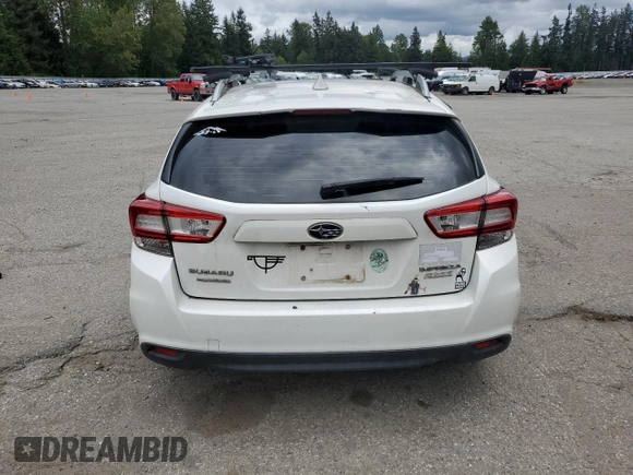 2017 Subaru Impreza Premium with VIN 4S3GTAB65H3703505, listed as a Copart auction lot 57729735 with 79,259 mi miles and Salvage title. Bid and sale history available at DreamBid. Image 6.