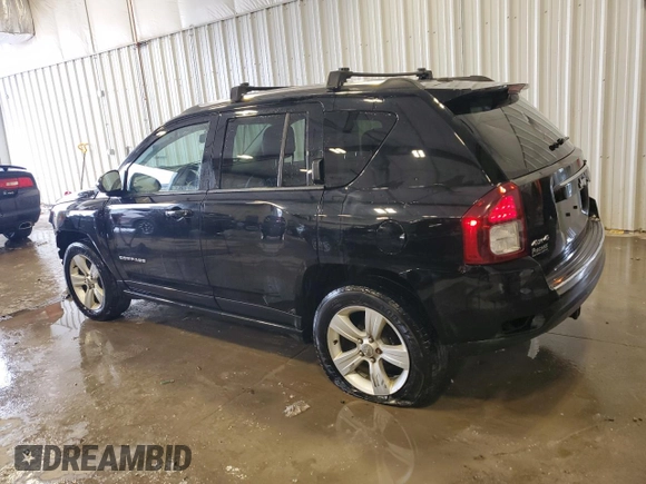 2015 Jeep Compass Latitude with VIN 1C4NJDEB6FD121525, listed as a Copart auction lot 46437285 with 147,955 mi miles and Clean Title. Bid and sale history available at carsss.com. Image 2.