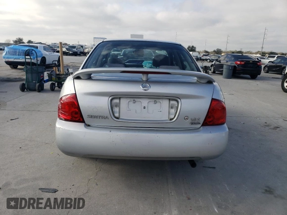 2006 Nissan Sentra S with VIN 3N1CB51D86L643099, listed as a Copart auction lot 87478174 with 101,367 mi miles and Salvage Title. Bid and sale history available at DreamBid. Image 6.