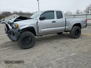 2022 Toyota Tacoma SR with VIN 3TYSX5EN6NT013673, listed as a Copart auction lot 49237015 with 18,876 mi miles and Salvage title. Bid and sale history available at DreamBid. Image 1.