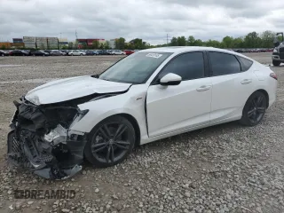 2023 Acura Integra Technology with VIN 19UDE4H62PA005399, listed as a Copart auction lot 56639145 with 51,340 mi miles and Salvage title. Bid and sale history available at DreamBid. Image 1.