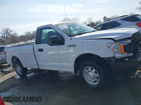 2018 Ford F-150 XL with VIN 1FTMF1CB0JKC51979, listed as a IAAI auction lot 41771071 with 24,214 mi miles. Bid and sale history available at carsss.com. Image 14.