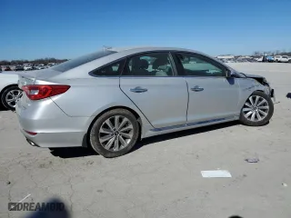 2016 Hyundai Sonata 2.4L Sport with VIN 5NPE34AF2GH428964, listed as a Copart auction lot 46876405 with 125,448 mi miles and Salvage Title. Bid and sale history available at carsss.com. Image 3.