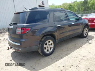 2014 GMC Acadia SLE with VIN 1GKKRPKD3EJ105743, listed as a IAAI auction lot 42014437 with 257,460 mi miles. Bid and sale history available at carsss.com. Image 4.