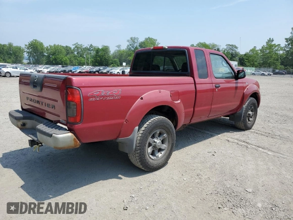 2003 Nissan Frontier XE with VIN 1N6ED26YX3C460026, listed as a Copart auction lot 59818595 with 140,306 mi miles and Clean title. Bid and sale history available at DreamBid. Image 3.