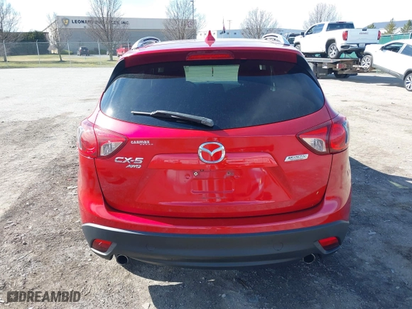 2016 Mazda CX-5 Touring with VIN JM3KE4CY5G0816285, listed as a IAAI auction lot 41888537 with 101,598 mi miles. Bid and sale history available at carsss.com. Image 16.