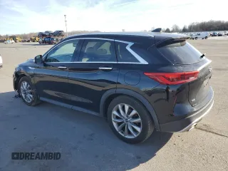 2019 Infiniti QX50 Luxe z VIN 3PCAJ5M34KF135795, wystawiony jako Copart lot #87829515 z przebiegiem 60 202 mil mil oraz Szkoda całkowita • Salvage title. Historia ofert i sprzedaży dostępna na DreamBid. Obrazek 2.