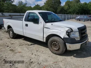 2014 Ford F-150 XL with VIN 1FTMF1CM7EKD02336, listed as a Copart auction lot 57333815 with 126,053 mi miles and Salvage title. Bid and sale history available at DreamBid. Image 4.
