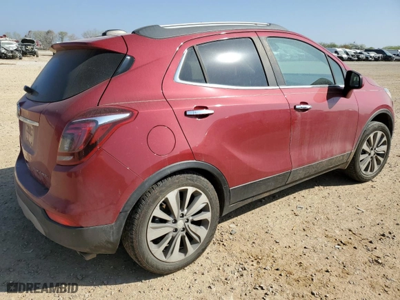 2020 Buick Encore Preferred with VIN KL4CJASBXLB055122, listed as a Copart auction lot 48874545 with 49,960 mi miles and Salvage Title. Bid and sale history available at carsss.com. Image 3.