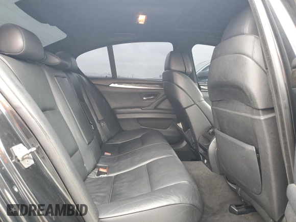 2011 BMW 5 Series 535i with VIN WBAFR7C50BC604078, listed as a Copart auction lot 53175125 with 212,647 mi miles and Salvage Title. Bid and sale history available at carsss.com. Image 10.