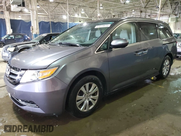 2016 Honda Odyssey SE with VIN 5FNRL5H34GB062118, listed as a Copart auction lot 51619875 with 209,566 mi miles and Clean Title. Bid and sale history available at DreamBid. Image 1.