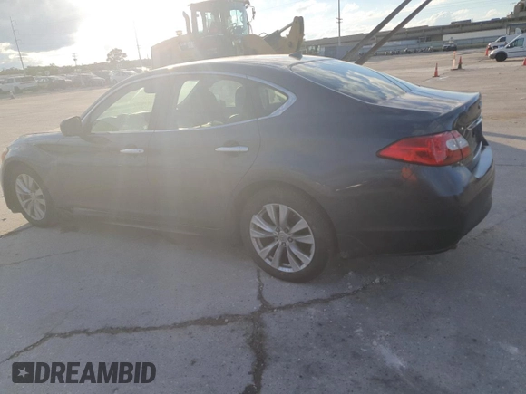 2011 Infiniti M37 with VIN JN1BY1APXBM320444, listed as a Copart auction lot 71220844 with 95,477 mi miles and Salvage Title. Bid and sale history available at carsss.com. Image 2.