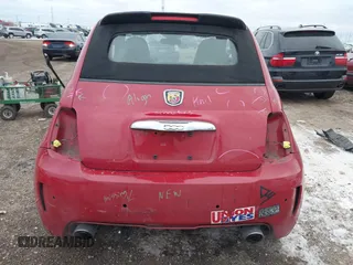 2013 FIAT 500 Abarth with VIN 3C3CFFJHXDT639261, listed as a IAAI auction lot 41360403 with 42,769 mi miles. Bid and sale history available at carsss.com. Image 13.