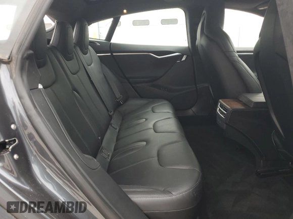2016 Tesla Model S 90D with VIN 5YJSA1E20GF168108, listed as a Copart auction lot 55589615 with 138,295 mi miles and Salvage Title. Bid and sale history available at DreamBid. Image 10.