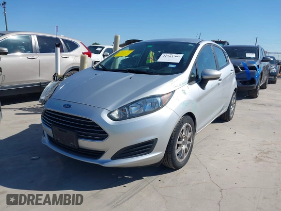 2019 Ford Fiesta SE with VIN 3FADP4EJ0KM118870, listed as a IAAI auction lot 41963700 with 80,517 mi miles. Bid and sale history available at carsss.com. Image 17.