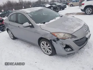 2011 Mazda Mazda3 s Sport with VIN JM1BL1U66B1401151, listed as a IAAI auction lot 41089230 with 106,991 mi miles. Bid and sale history available at carsss.com. Image 1.