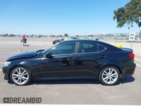 2007 Lexus IS 250 with VIN JTHBK262072036839, listed as a IAAI auction lot 42603071 with 196,683 mi miles and . Bid and sale history available at DreamBid. Image 15.