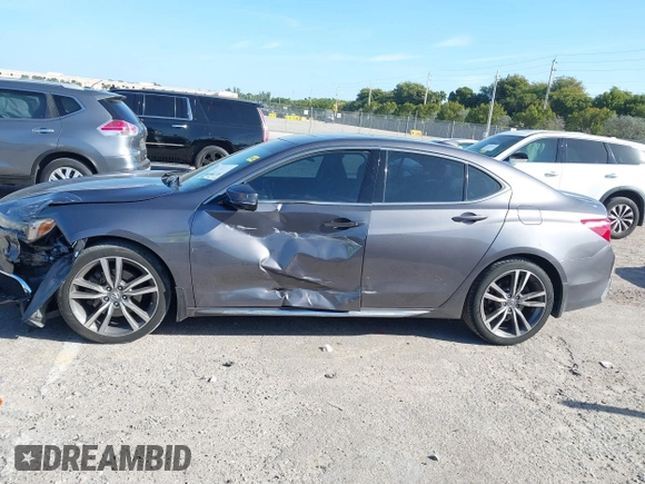 2020 Acura TLX w/Technology Pkg with VIN 19UUB2F45LA003302, listed as a IAAI auction lot 41738499 with 51,835 mi miles. Bid and sale history available at carsss.com. Image 14.