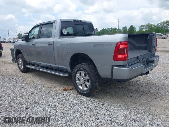2024 Ram 2500 Big Horn with VIN 3C6UR5DJ1RG186140, listed as a IAAI auction lot 42244804 with 18,907 mi miles and . Bid and sale history available at DreamBid. Image 3.