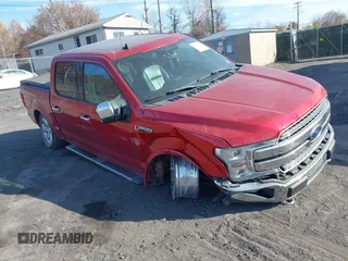 2020 Ford F-150 XL with VIN 1FTEW1E53LFB04112, listed as a IAAI auction lot 40683315 with 86,695 mi miles. Bid and sale history available at carsss.com. Image 1.