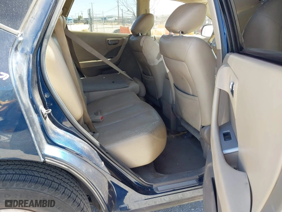 2006 Nissan Murano SL with VIN JN8AZ08T46W414403, listed as a IAAI auction lot 41698440 with 207,273 mi miles. Bid and sale history available at carsss.com. Image 8.
