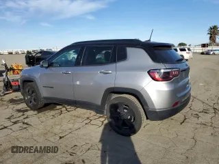 2021 Jeep Compass Altitude with VIN 3C4NJCBB3MT603861, listed as a Copart auction lot 46654955 with 69,408 mi miles and Salvage title. Bid and sale history available at DreamBid. Image 2.