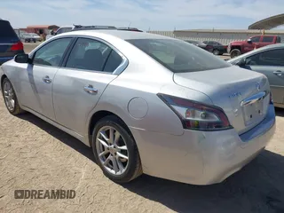 2014 Nissan Maxima 3.5 S with VIN 1N4AA5AP1EC464369, listed as a IAAI auction lot 41791129 with 144,825 mi miles. Bid and sale history available at carsss.com. Image 3.