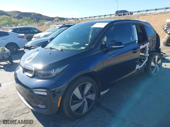 2019 BMW i3 with VIN WBY8P2C52K7E54733, listed as a IAAI auction lot 41946568 with 44,287 mi miles. Bid and sale history available at carsss.com. Image 20.