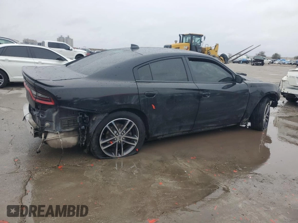 2019 Dodge Charger SXT with VIN 2C3CDXJGXKH653881, listed as a Copart auction lot 45982135 with Not Provided miles and Salvage Title. Bid and sale history available at DreamBid. Image 3.