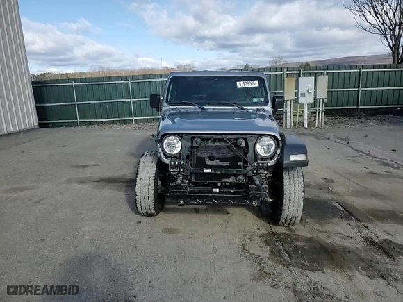 2018 Jeep Wrangler Unlimited Sport S with VIN 1C4HJXDG7JW279056, listed as a Copart auction lot 51979305 with 58,761 mi miles and Salvage Title. Bid and sale history available at carsss.com. Image 15.