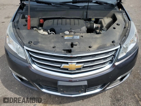 2016 Chevrolet Traverse LT with VIN 1GNKVGKD0GJ106723, listed as a Copart auction lot 61208615 with 108,416 mi miles and Salvage title. Bid and sale history available at DreamBid. Image 12.