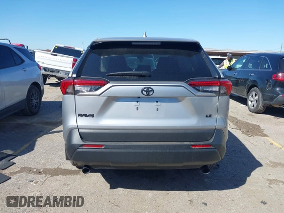 2024 Toyota RAV4 LE with VIN 2T3H1RFV9RW348024, listed as a IAAI auction lot 41731659 with 5,179 mi miles. Bid and sale history available at carsss.com. Image 16.
