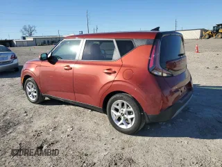 2024 Kia Soul LX with VIN KNDJ23AU7R7907608, listed as a Copart auction lot 48012815 with 34,367 mi miles and Salvage Title. Bid and sale history available at carsss.com. Image 2.