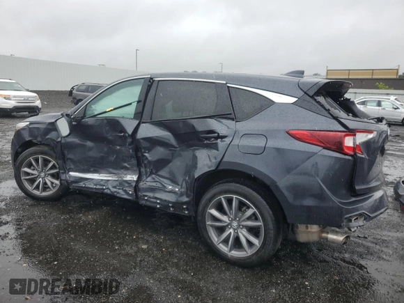 2021 Acura RDX Technology with VIN 5J8TC2H54ML046131, listed as a Copart auction lot 62648345 with 8,362 mi miles and Salvage title. Bid and sale history available at DreamBid. Image 2.