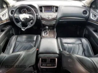 2015 Infiniti QX60 with VIN 5N1AL0MM9FC533833, listed as a Copart auction lot 56818725 with 160,761 mi miles and Salvage title. Bid and sale history available at DreamBid. Image 8.