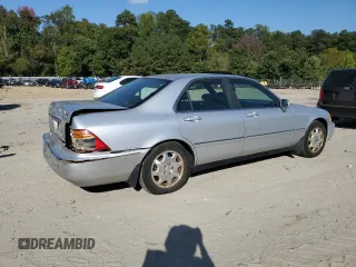 2000 Acura RL w/Navigation System with VIN JH4KA9668YC015201, listed as a Copart auction lot 75046704 with Not Provided miles and Salvage Title. Bid and sale history available at DreamBid. Image 3.
