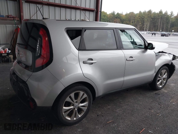 2016 Kia Soul + with VIN KNDJP3A58G7819142, listed as a IAAI auction lot 40432626 with 91,275 mi miles. Bid and sale history available at carsss.com. Image 4.