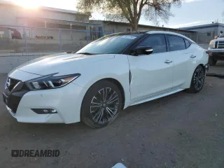 2018 Nissan Maxima SL z VIN 1N4AA6AP1JC407329, wystawiony jako Copart lot #77611754 z przebiegiem 47 775 mil mil oraz Szkoda całkowita • Salvage title. Historia ofert i sprzedaży dostępna na DreamBid. Obrazek 1.