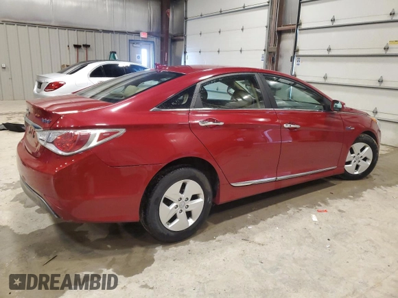 2012 Hyundai Sonata Hybrid with VIN KMHEC4A41CA033203, listed as a Copart auction lot 54415735 with 105,048 mi miles and Non Repairable. Bid and sale history available at DreamBid. Image 3.