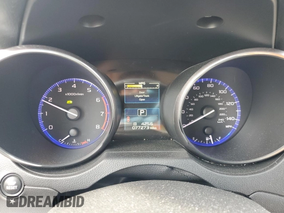 2015 Subaru Legacy 2.5i Premium with VIN 4S3BNAD67F3041442, listed as a Copart auction lot 55022485 with 77,273 mi miles and Salvage Title. Bid and sale history available at carsss.com. Image 9.