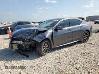 2018 Acura TLX Technology with VIN 19UUB2F54JA000476, listed as a Copart auction lot 61545195 with 77,986 mi miles and Salvage title. Bid and sale history available at DreamBid. Image 1.