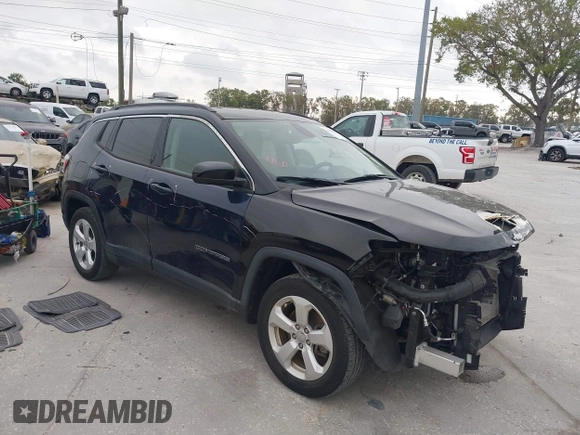 2019 Jeep Compass Altitude z VIN 3C4NJCBB2KT815146, wystawiony jako IAAI lot #41728255 z przebiegiem 50 852 mil mil oraz . Historia ofert i sprzedaży dostępna na DreamBid. Obrazek 1.