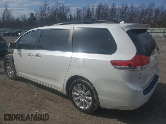 2011 Toyota Sienna XLE with VIN 5TDDK3DC8BS028811, listed as a Copart auction lot 51838095 with 114,506 mi miles and Salvage Title. Bid and sale history available at DreamBid. Image 2.
