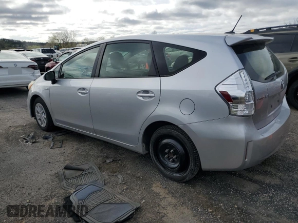 2013 Toyota Prius Two with VIN JTDZN3EU2D3236515, listed as a Copart auction lot 54956395 with 187,446 mi miles and Non Repairable. Bid and sale history available at carsss.com. Image 2.