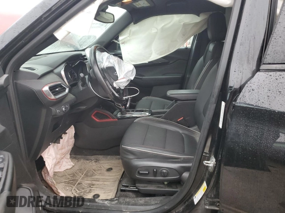 2021 Chevrolet TrailBlazer RS with VIN KL79MTSL1MB017739, listed as a Copart auction lot 47984415 with 66,957 mi miles and Salvage Title. Bid and sale history available at carsss.com. Image 7.