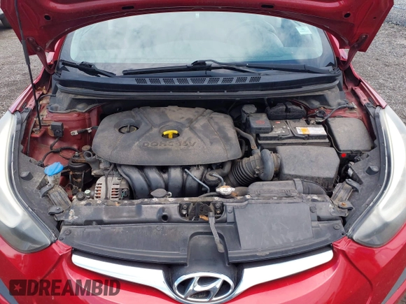 2015 Hyundai Elantra SE with VIN 5NPDH4AE3FH646639, listed as a IAAI auction lot 42598398 with 144,157 mi miles and . Bid and sale history available at DreamBid. Image 10.