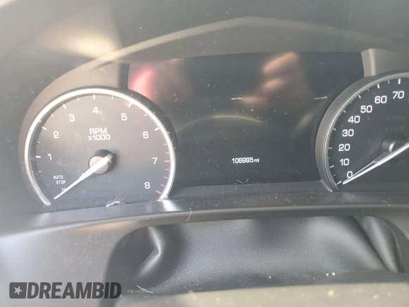 2017 Cadillac CT6 Luxury RWD with VIN 1G6KC5RX3HU175279, listed as a Copart auction lot 59620025 with 106,995 mi miles and Salvage title. Bid and sale history available at DreamBid. Image 9.