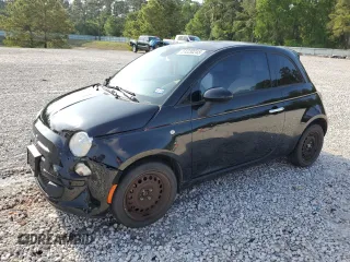 2013 FIAT 500 Pop with VIN 3C3CFFAR3DT748427, listed as a Copart auction lot 51220245 with 76,576 mi miles and Salvage Title. Bid and sale history available at carsss.com. Image 1.