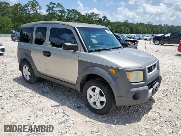 2004 Honda Element EX with VIN 5J6YH185X4L005318, listed as a Copart auction lot 61142325 with 241,496 mi miles and Clean title. Bid and sale history available at DreamBid. Image 4.